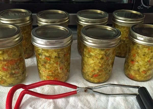 Pressure Canning: A Hot Dogs Relish