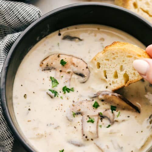 Pressure Canning Soup Recipes: Creamy Mushroom Soup Treat 