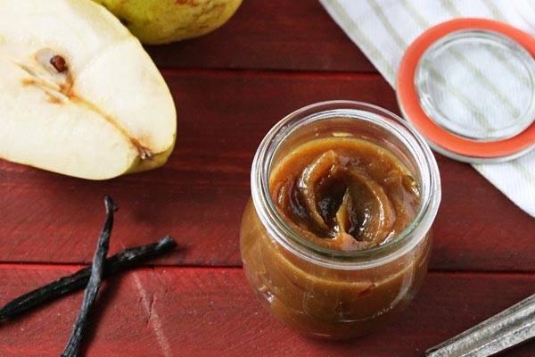 2. pear butter canning recipe for Vanilla Bean Pear Butter 