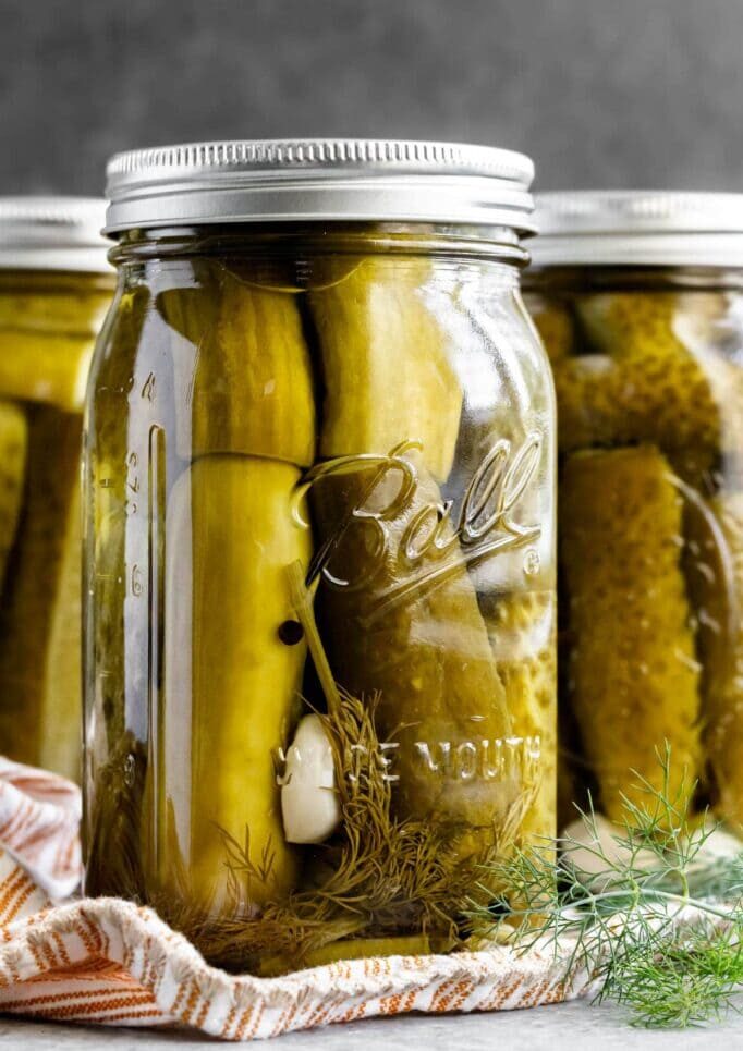 Sweet Pickle Brine Recipe for Canning with Dill Pickle