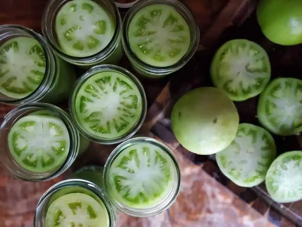 How To Can Green Tomatoes: A Complete to Preserving Your Harvest