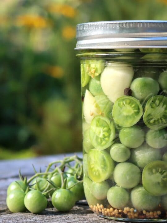 Canning Green Tomatoes: A step-by-step recipe