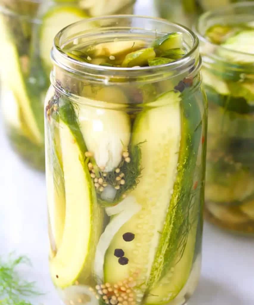 Homemade Sweet Pickle Canning Recipe