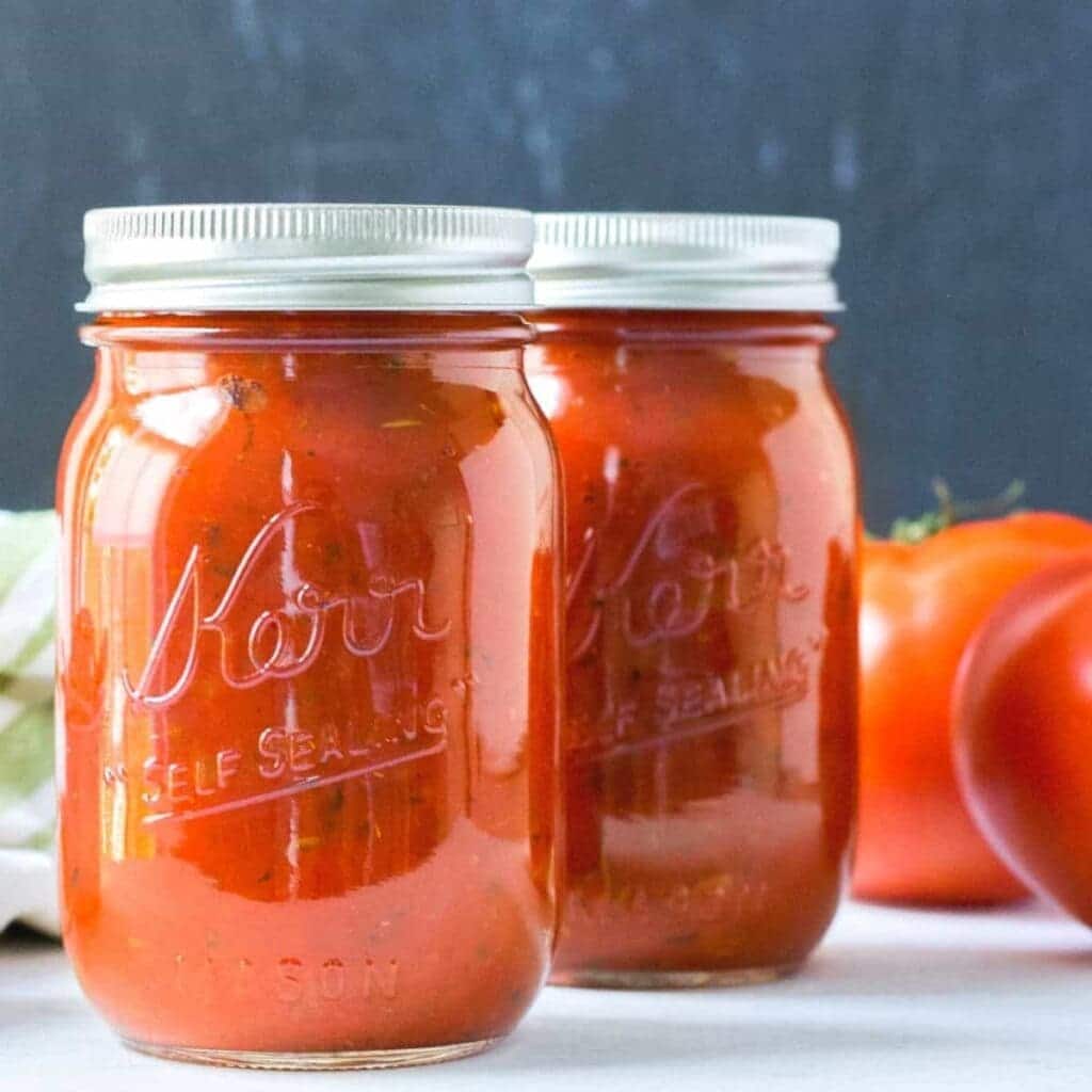 Canning Marinara Sauce