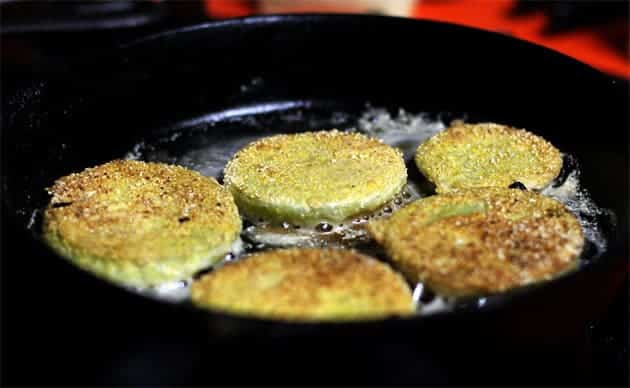 Canning Green Tomatoes for Frying