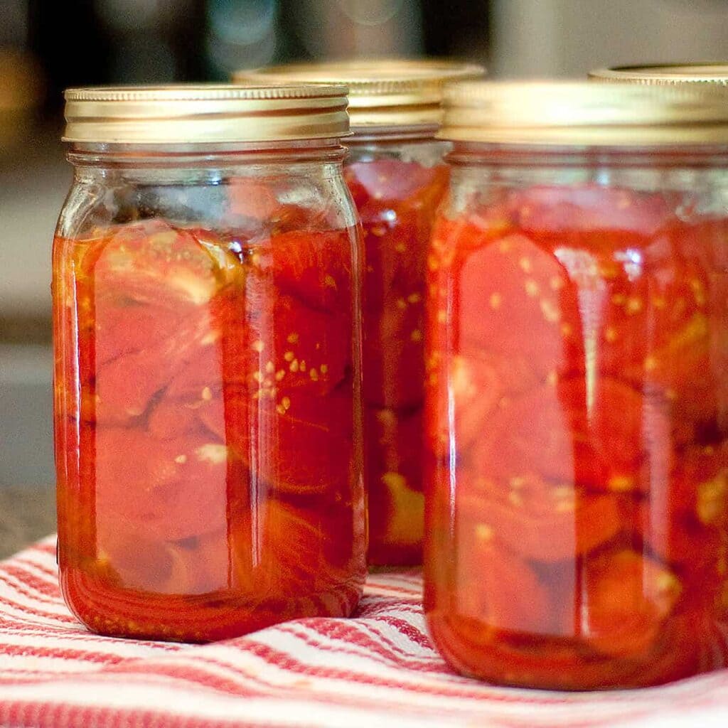 Canning Recipes for Stewed Tomatoes