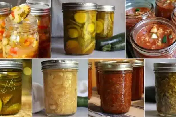 Flavorful Zucchini Canning Recipes for Year-Round Enjoyment