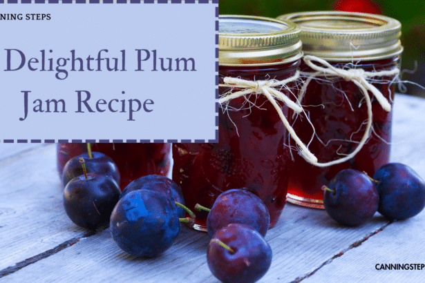 A Delightful Plum Jam Recipe