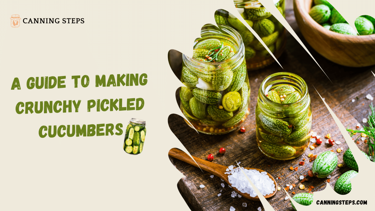 A guide to making the right crunchy pickled cucumbers