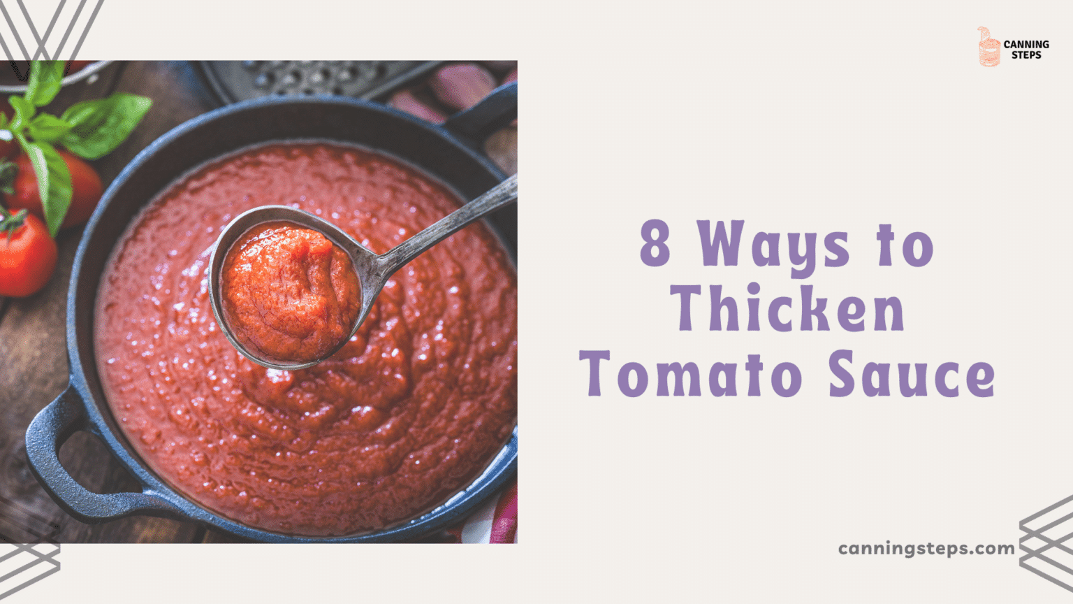 Ways to Thicken Tomato Sauce