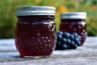 grape jelly jars