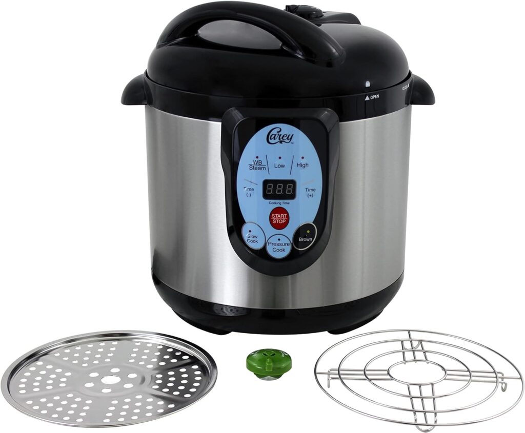 Carey dpc ss smart electric pressure cooker and canner