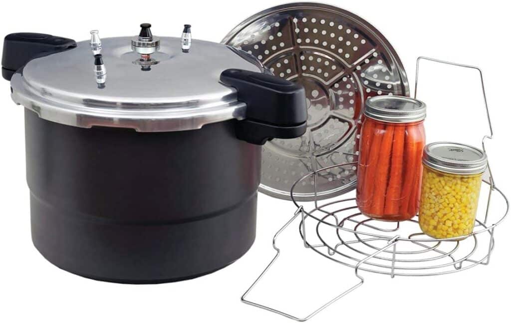 Graniteware pressure canner