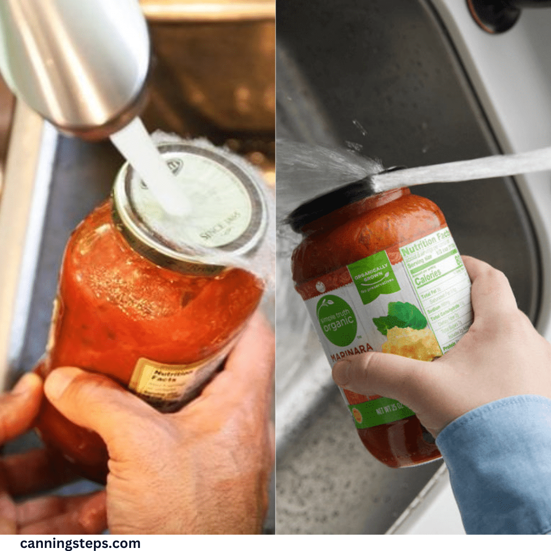 Hot Water Method to Open Canning Jar