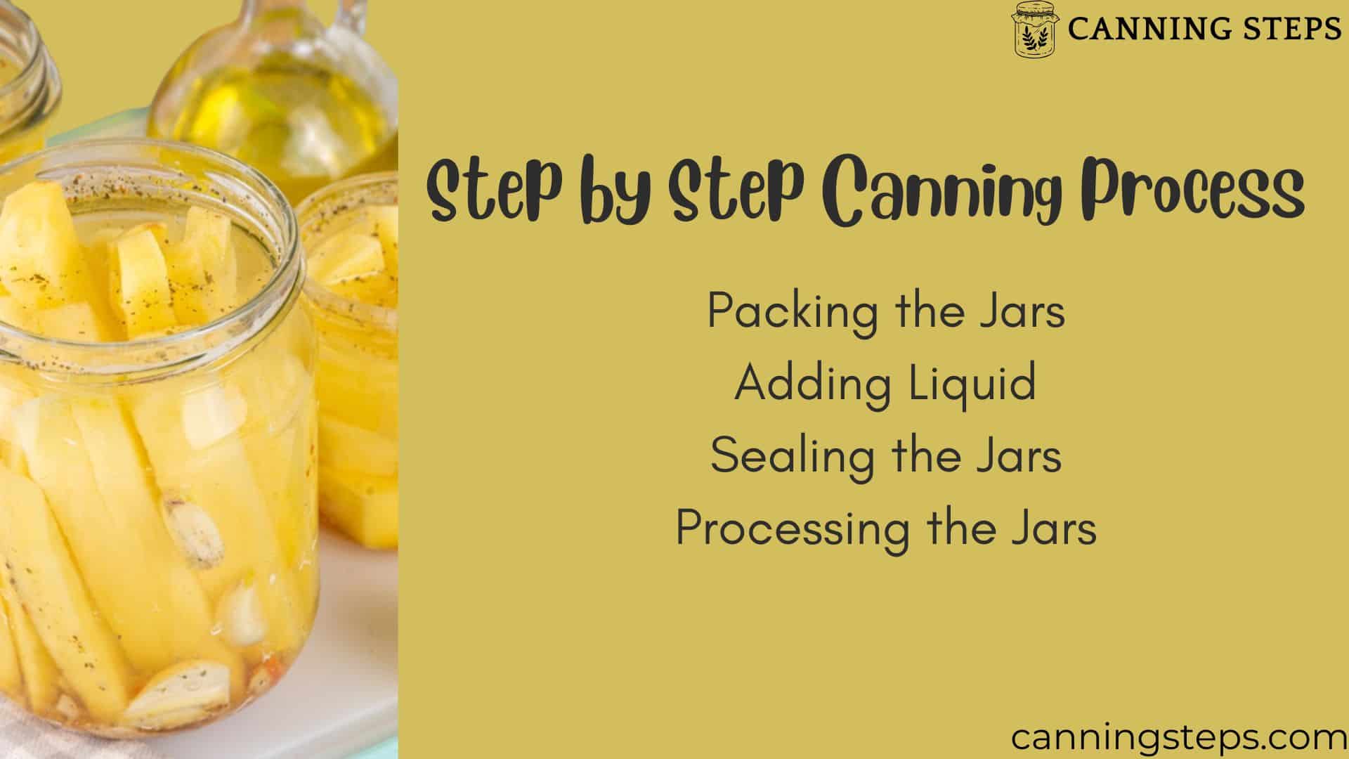 Step by Step Canning Process