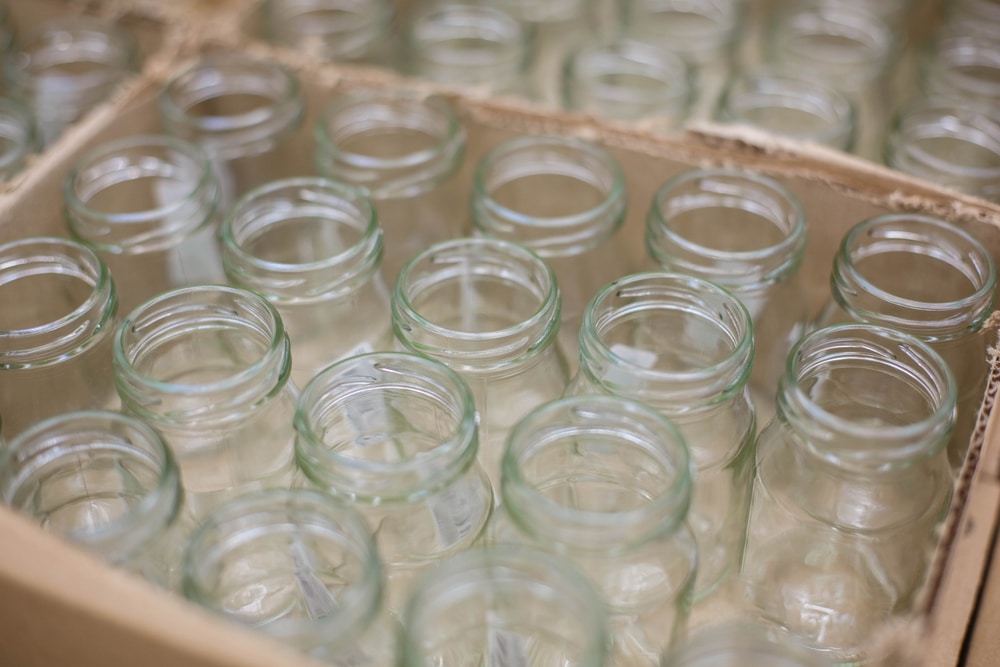 Empty Clean Glass Jars For Canning In Paper Box Market