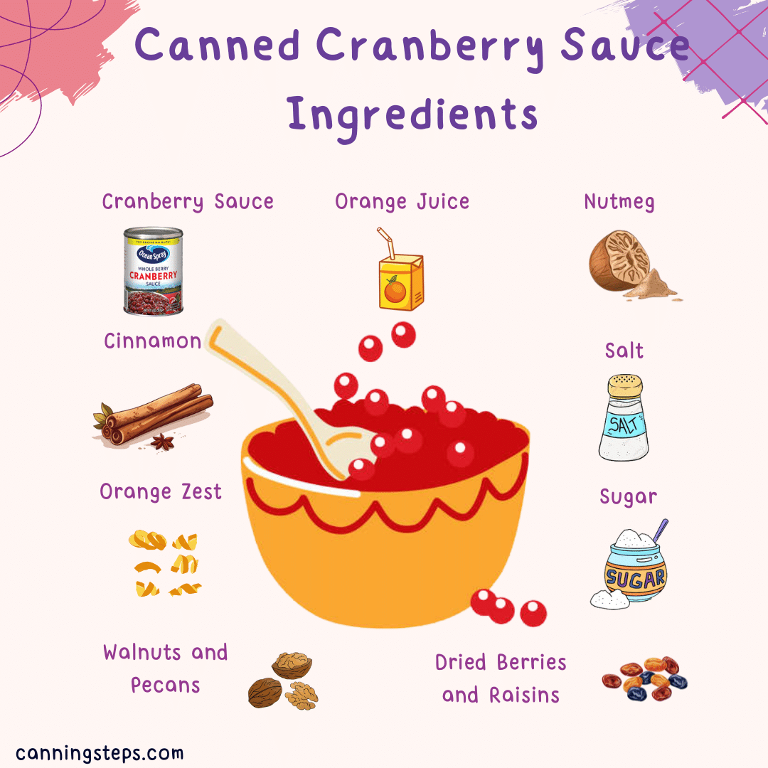 Canned Cranberry Sauce Ingredients