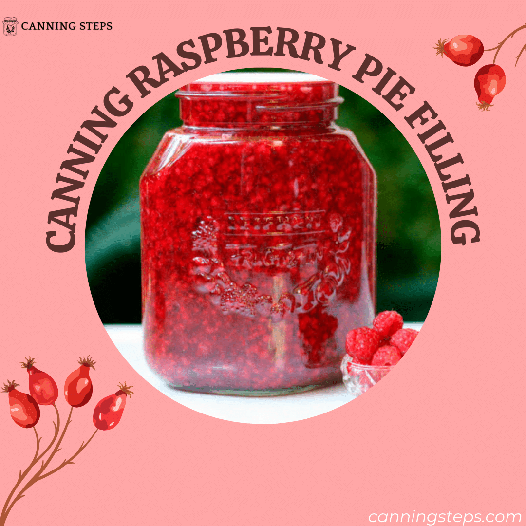 Canning Raspberry Pie Filling at Home  