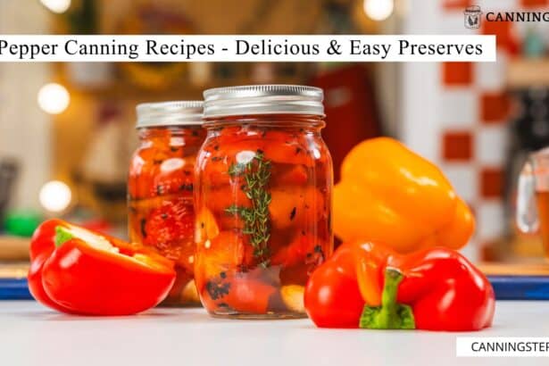 Hot Pepper Canning Recipes Delicious & Easy Preserves
